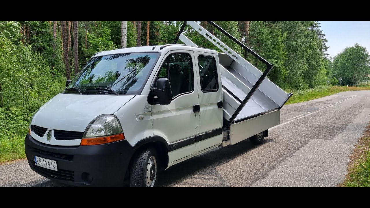 Renault Master Nowa 3-stronna wywrotka