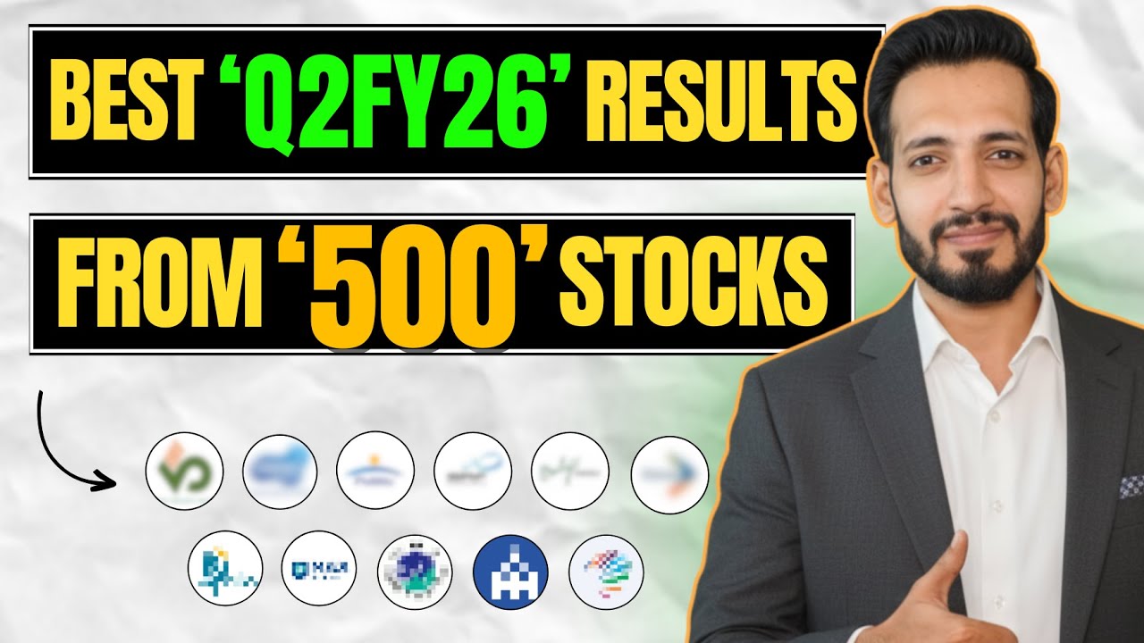 Best Stocks with Q2FY26 Results 🚀 | Top 25 Companies to Watch in 2026