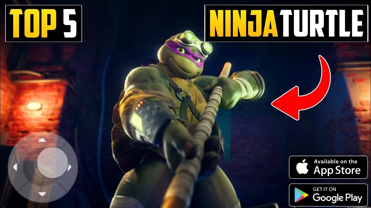TOP 5 Teenage Mutant Ninja Games For Android 2022 | PS5 Like TMNT Games in Android
