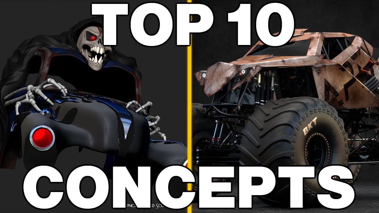 10 самых крутых концептов Monster Truck