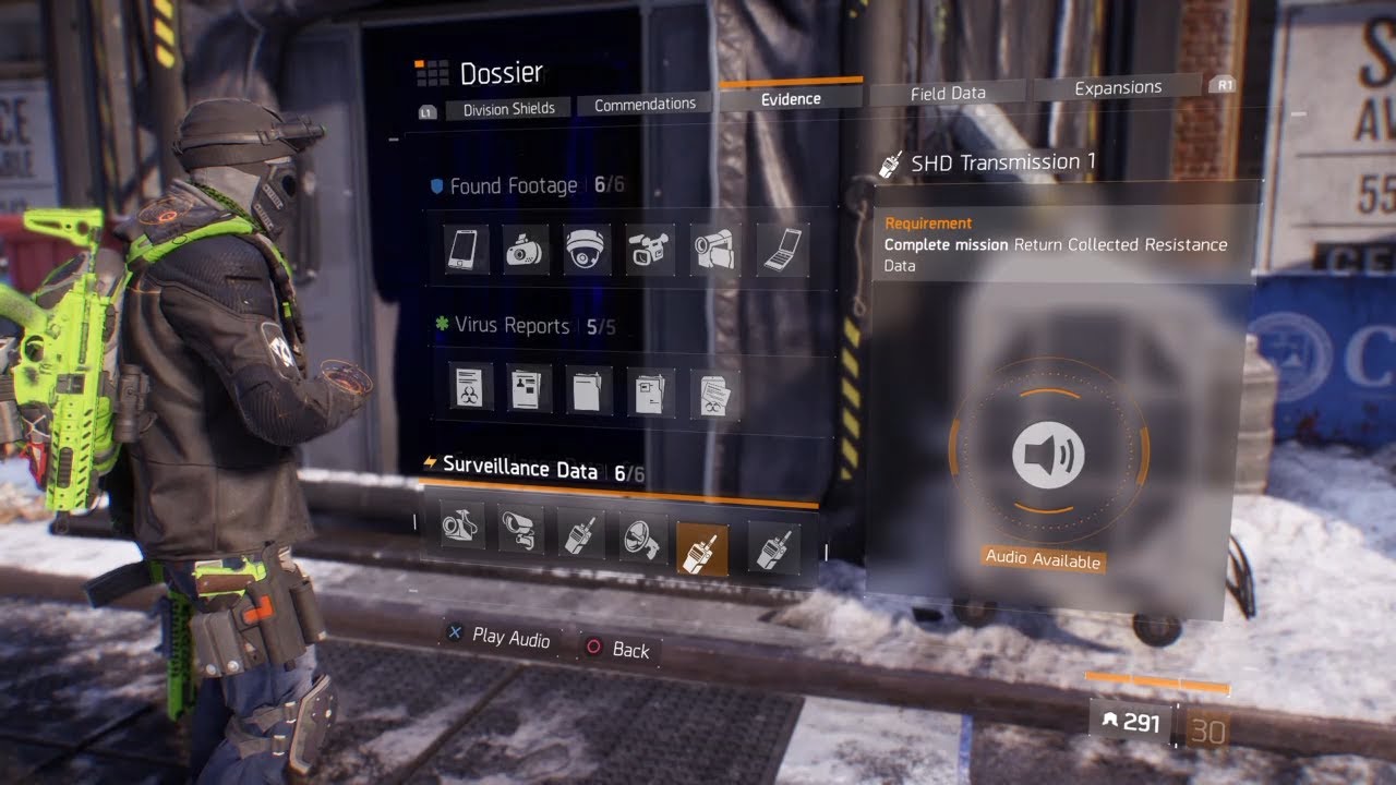 The Division: SHD Transmission 1