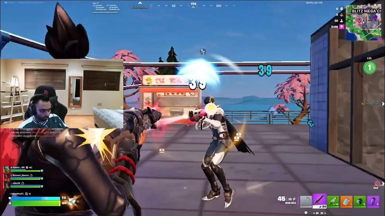 Hilariously intense moment in the blitz endgame 😈😂