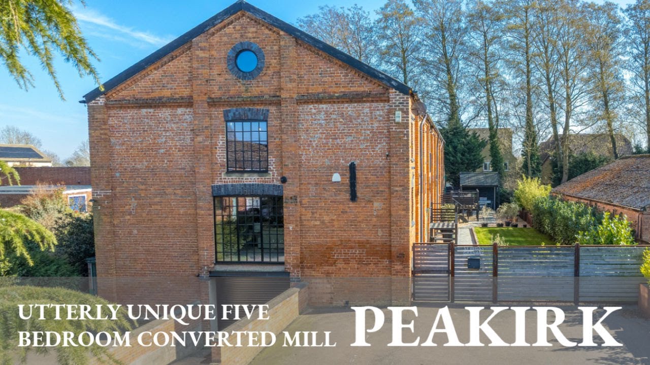 Tour this £1.25m Granary Mill Conversion | St Pega's Granary, Peakirk