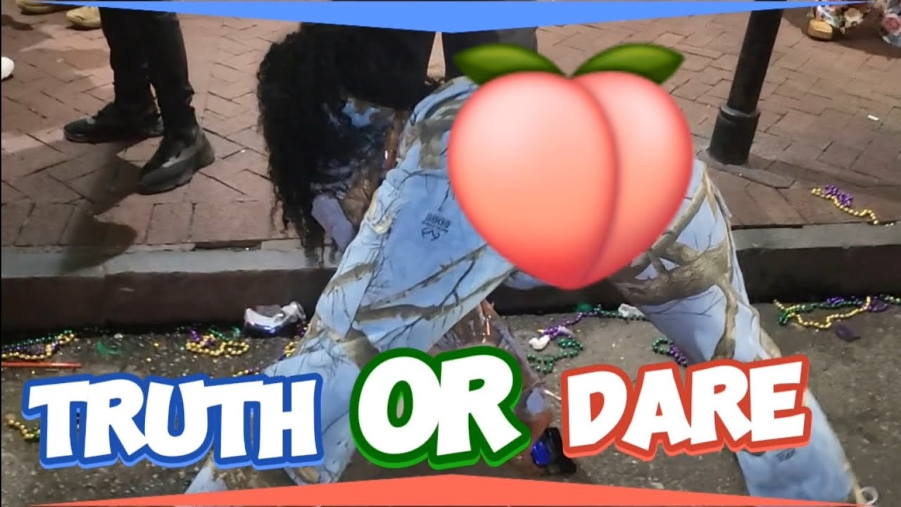 TRUTH OR DARE (SHE BUSS IT FOR A REAL ONE) #neworleans #publicinterview #louisiana 