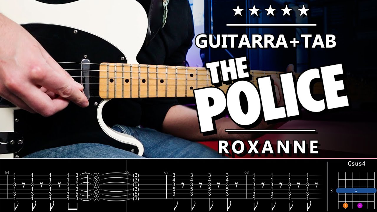 Canciones de GUITARRA imprescindibles: Roxanne THE POLICE | Marcos García