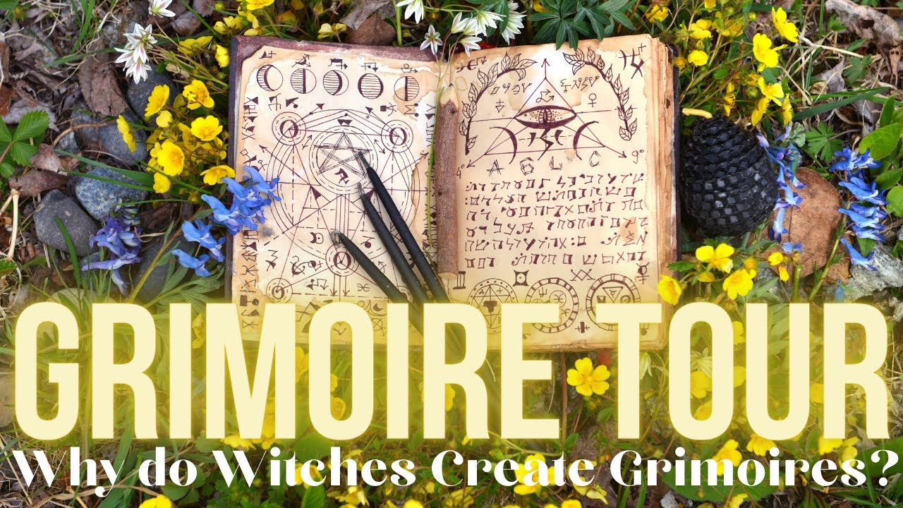 Witches Grimoire Flip Through | Why Do Witches Create Grimoires? | TheLifeofEm