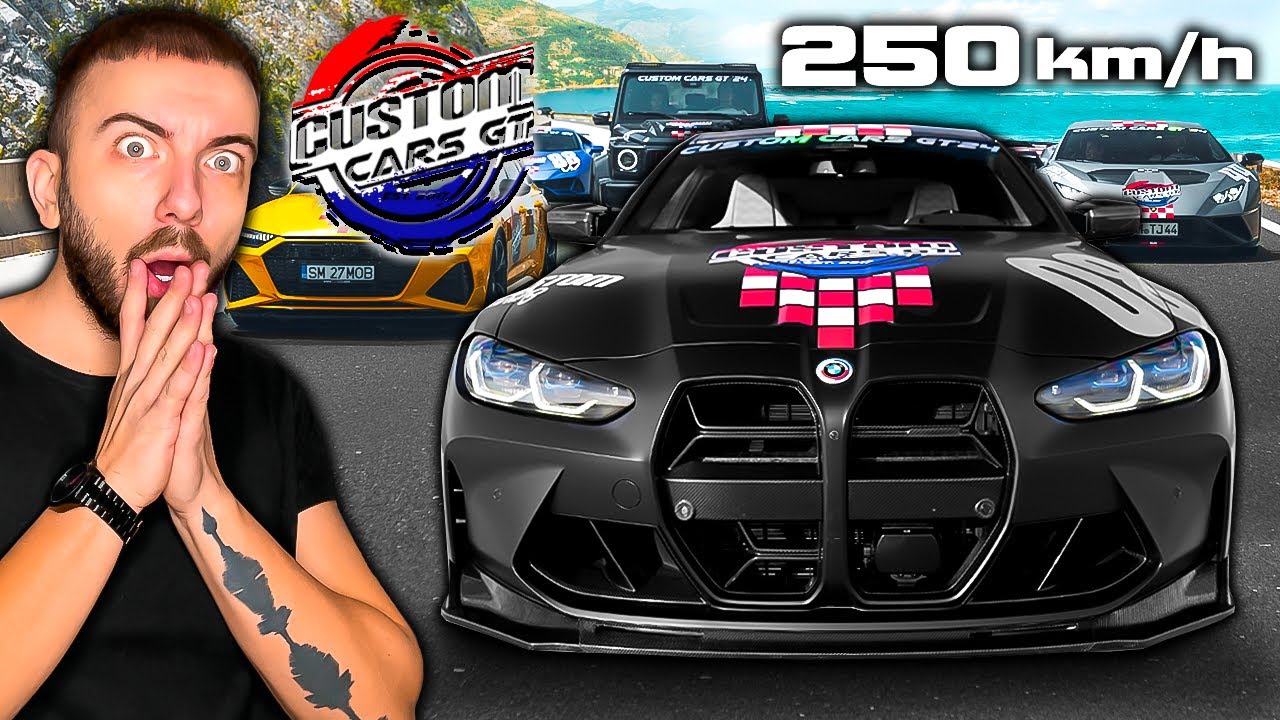 250km/h cu BMW M4 in Croatia *Custom Cars GT*