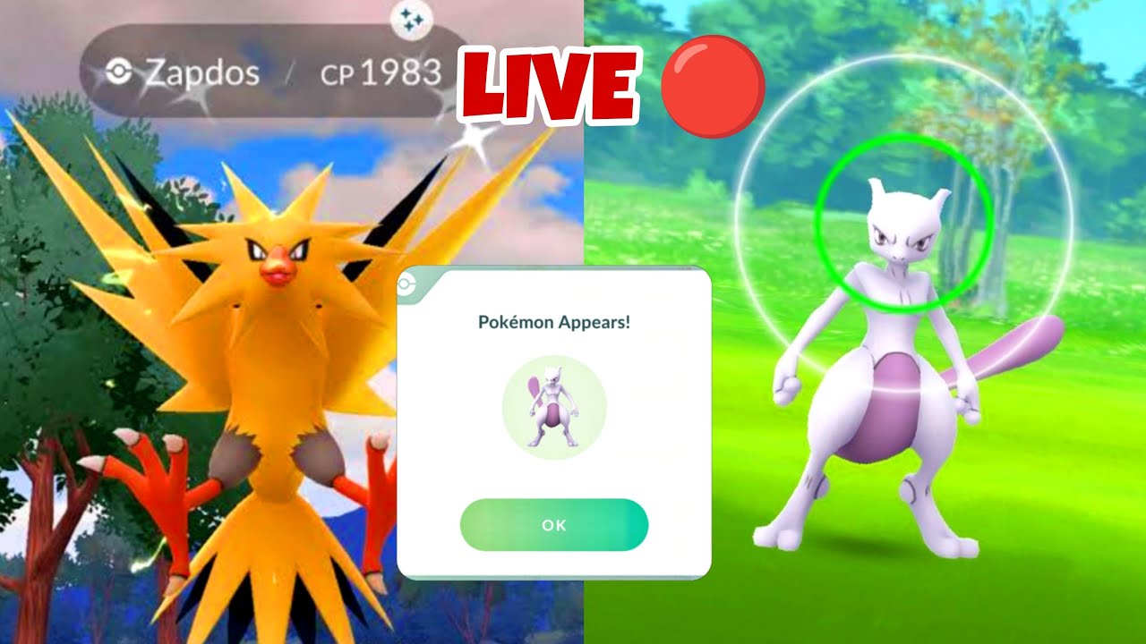 Let's Complete Mewtwo Mission 🔴 LIVE Pokémon Go