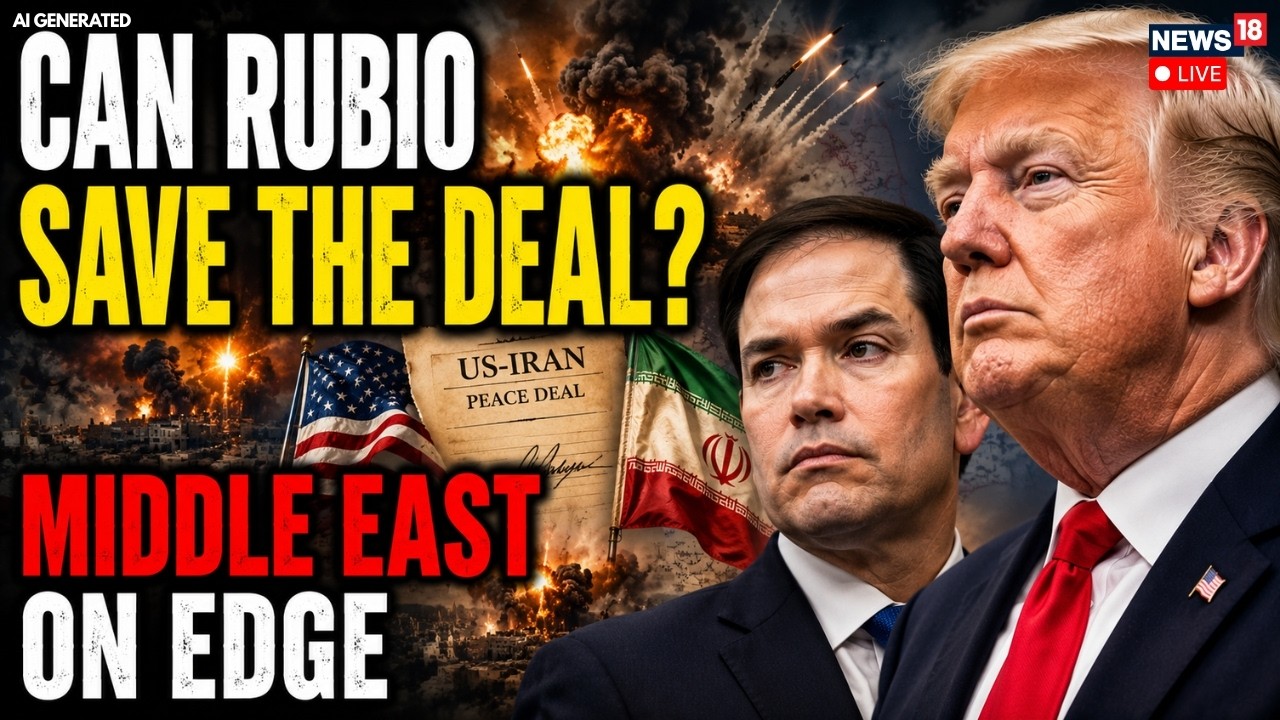 US-Iran Peace Deal Live: Marco Rubio's Gulf Tour Aims To Win Support For Crucial Iran Deal | N18G