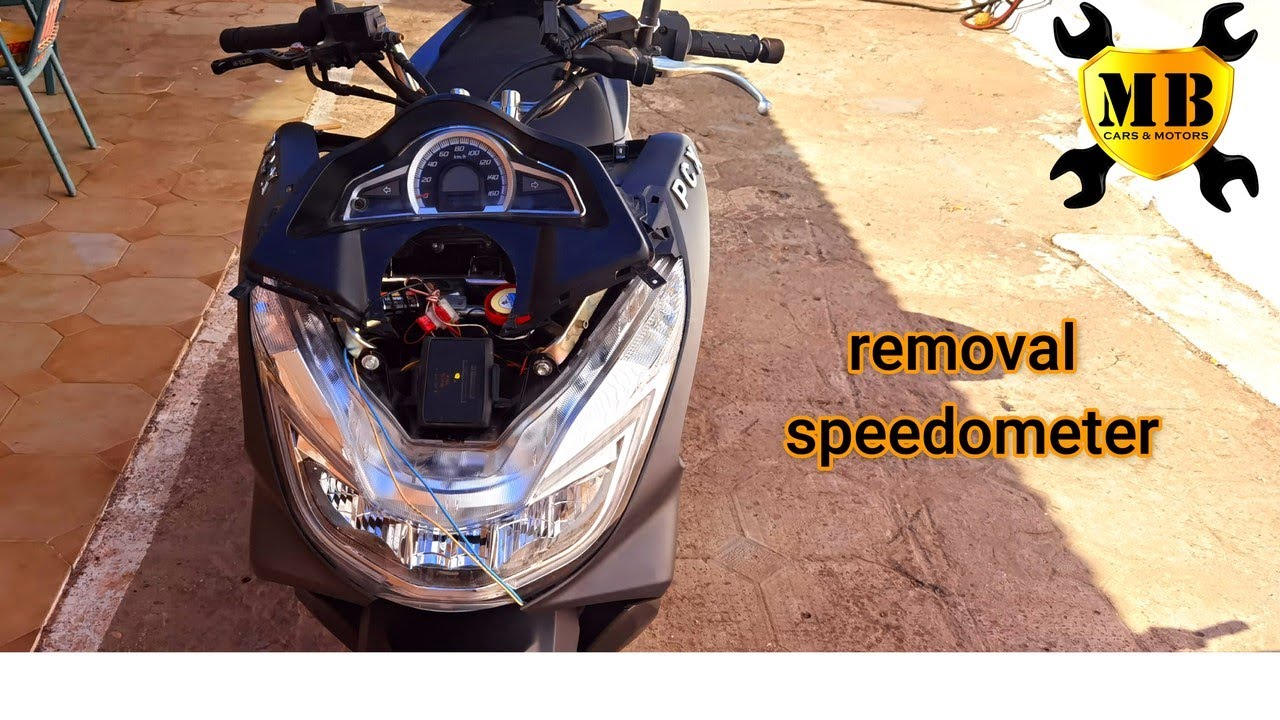 removal speedometer honda pcx led.