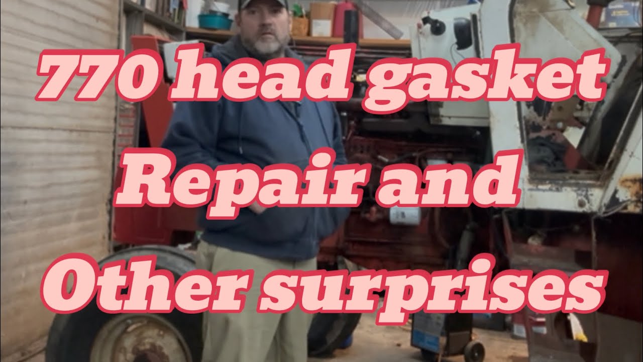 770 Case engine repairs Part I