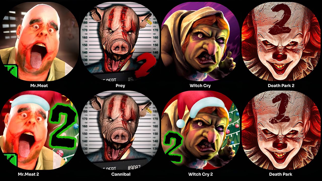 Witch Cry,Mr.Meat,Death Park 2,Cannibal,Witch Cry 2,Mr.meat 2