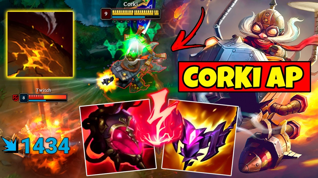 O DANO DO CORKI AP É SIMPLESMENTE BRUTAL NA JUNGLE
