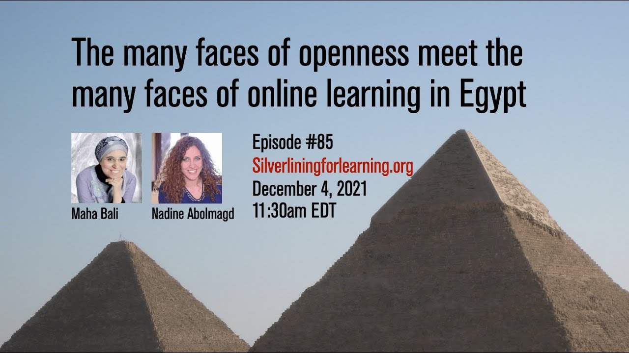 Silver Lining for Learning, Episode 85: Open online learning in Egypt