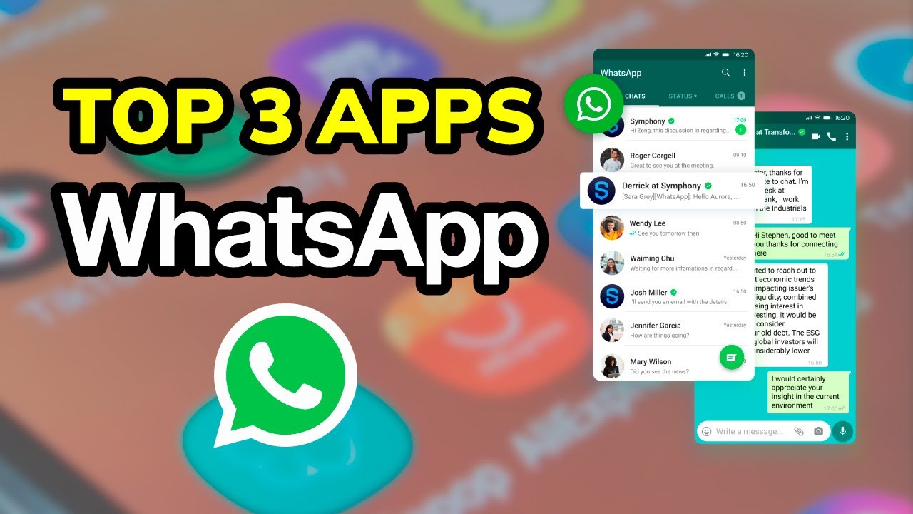 🥇 3 mejores APPS de WhatsApp para m&oacute;viles Android / iOS (2026)