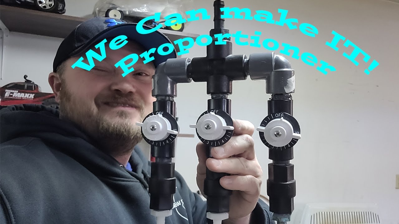 How to build a Proportioner - SOFT wash PROPORTIONER