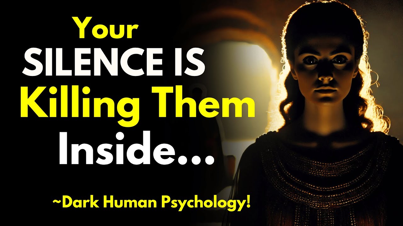 Your Silence is Killing Them Inside...? Here is Why! - Stoicism