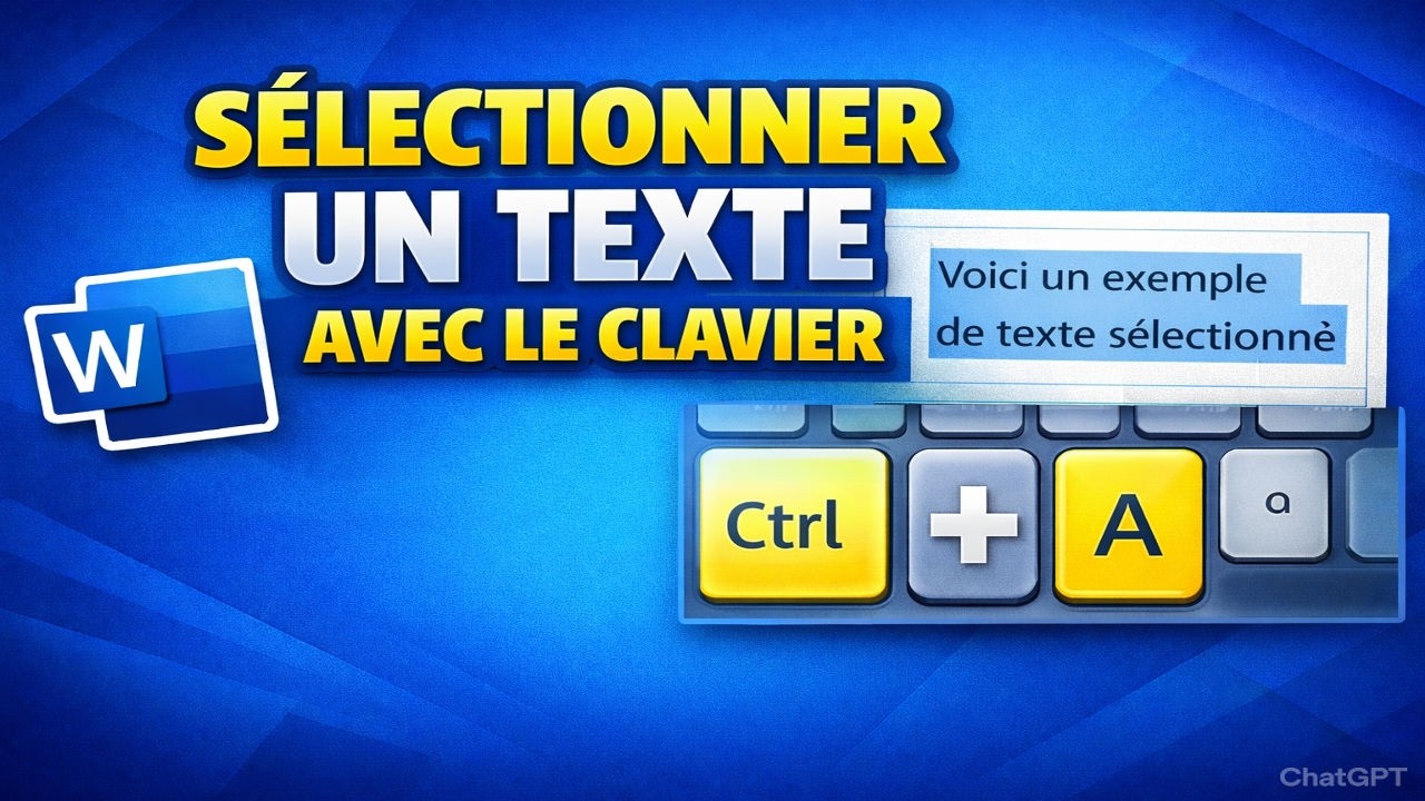 Comment Sélectionner Un Texte Avec Le Clavier ⌨️