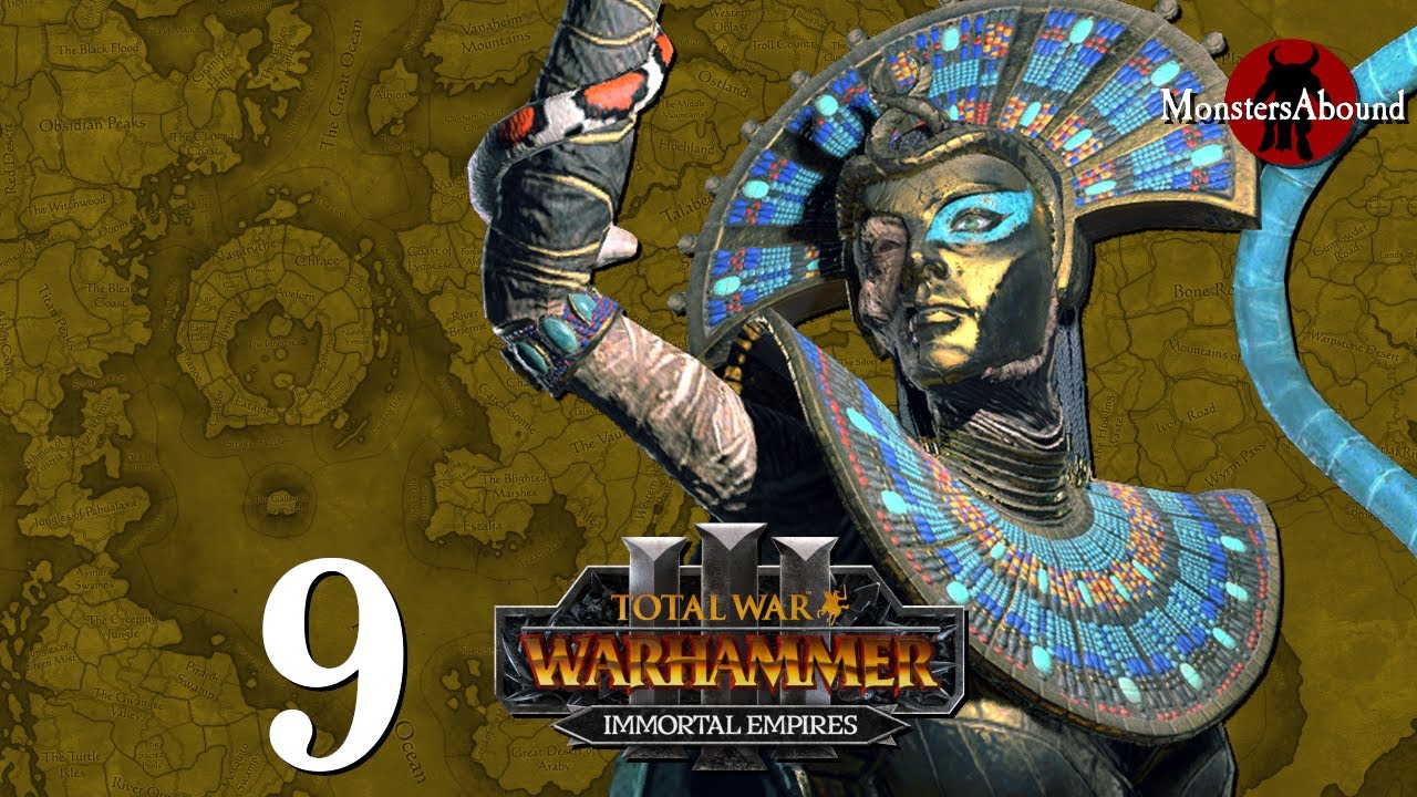 Total War: Warhammer 3 Immortal Empires -  Court of Lybaras, High Queen Khalida #9