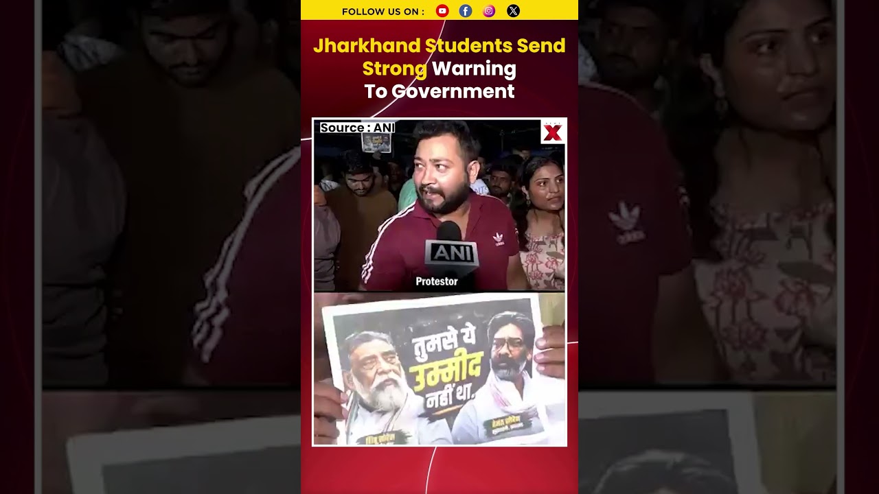 Jharkhand Students Warn Government, Demand Action Over Paper Leak Row | NewsX