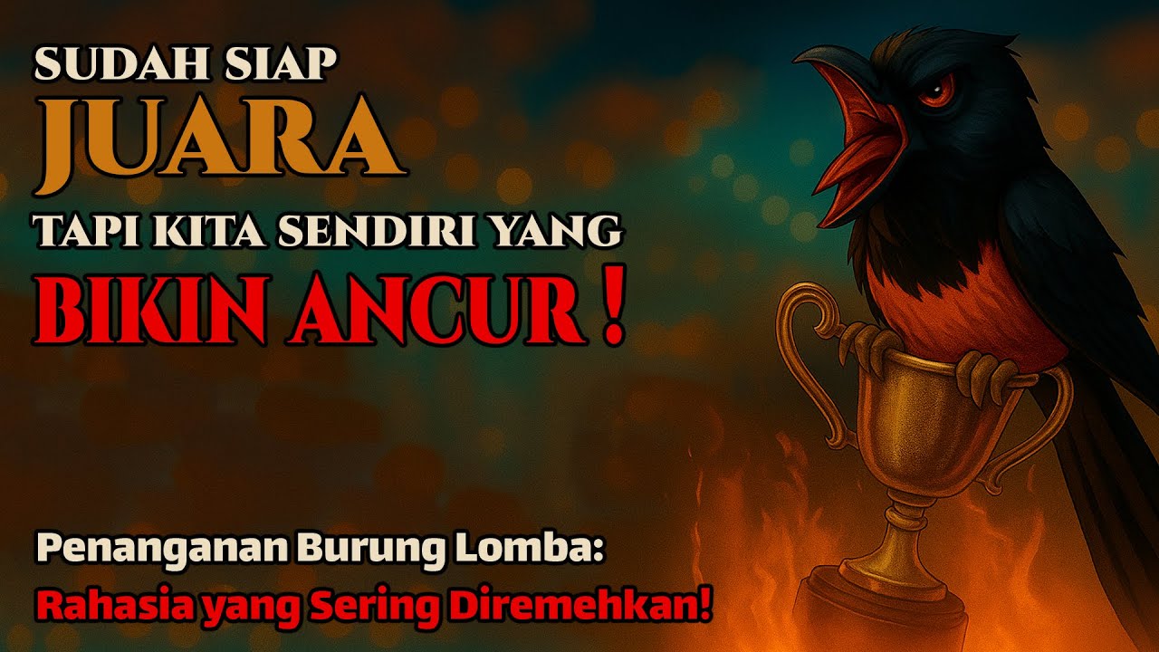 Bukan Settingan, Tapi Ini Penentu Kemenangan Murai Batu Saat Lomba!
