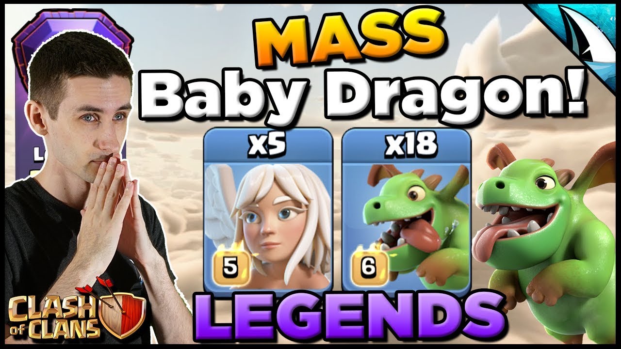 Queen Charge Mass Baby Dragon Is Possible At Th 12!! | Clash of Clans