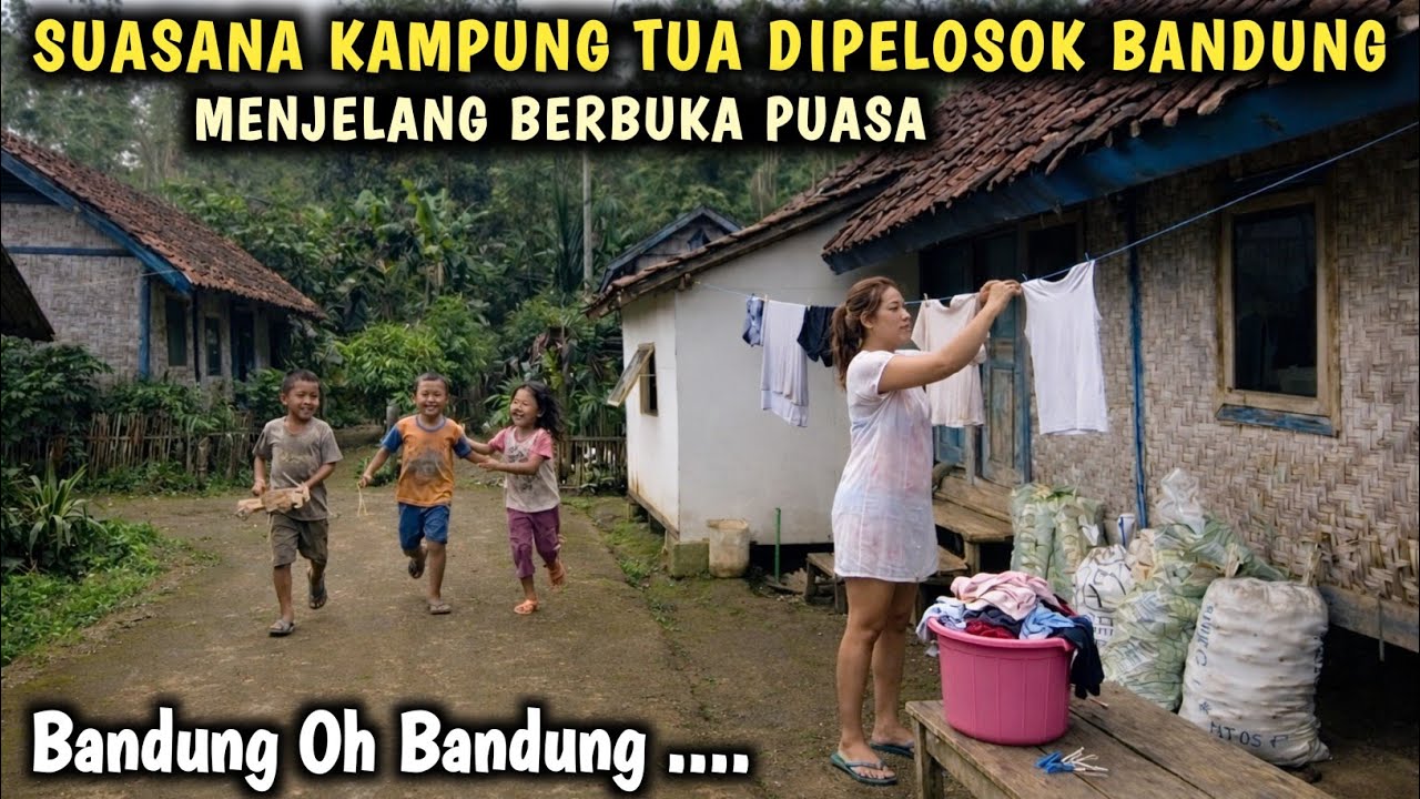 BANYAK YG TIDAK PERCAYA KAMPUNG INI ADA DI BANDUNG !! BERADA DIPELOSOK DAN DIKELILINGI HUTAN 