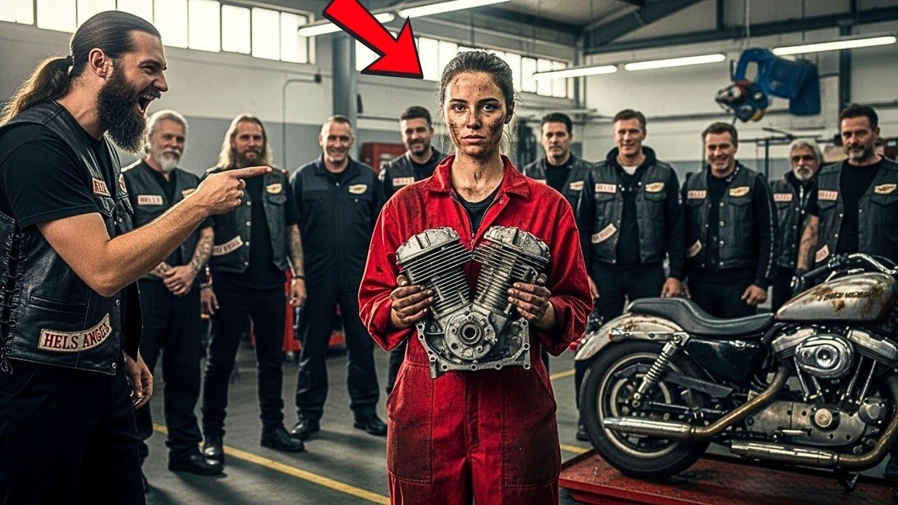 Repariert sie für Essen? Biker verlachten die Anfängerin. 48 Stunden: Sie verblüfft jeden!