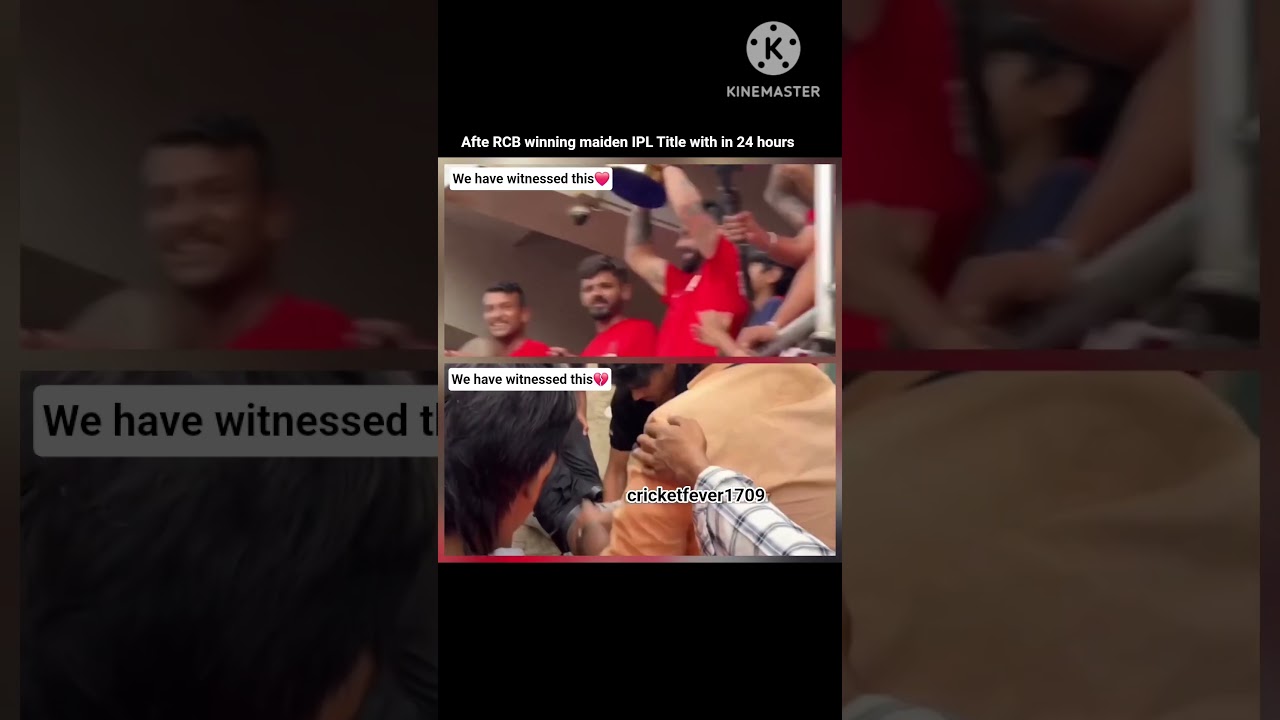 RCB Victory and Stampede😢💔 #rcb #stampede #chinnaswamystadium #viral #trending #shortsfeed #shorts