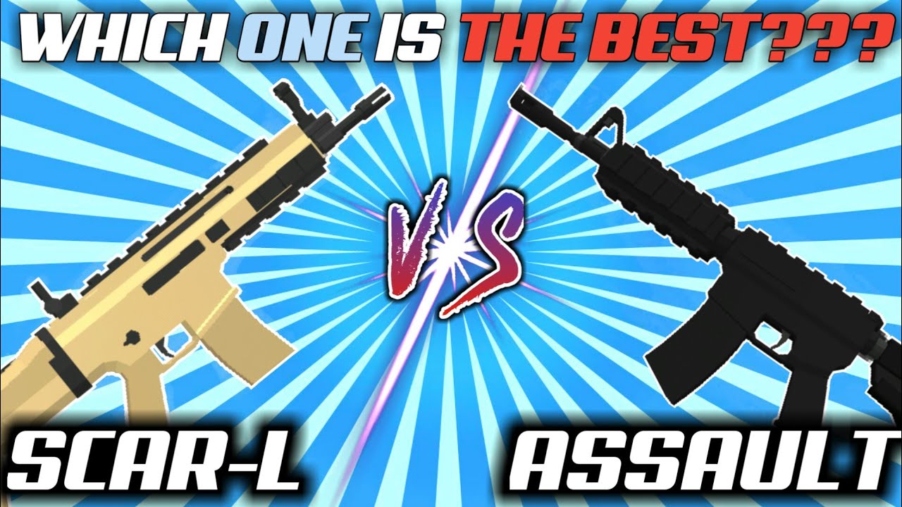 Is Assault Rifle BETTER than Scar-L // Dude Theft Wars Multiplayer //