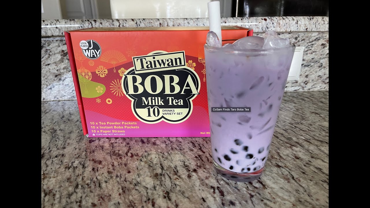 Taiwan Boba Milk Tea 10 Drinks Variety Set - From Costco
