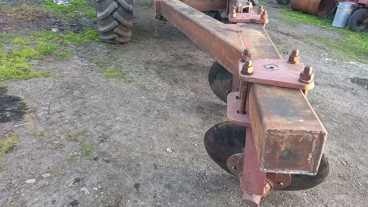 делаем дисковый плуг часть 3