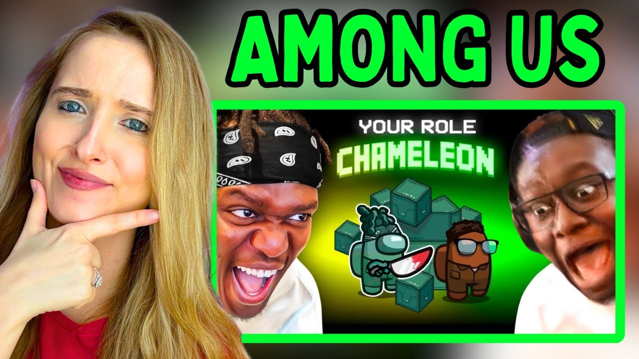 Reaction to sidemen among us chameleon role: blend in to win