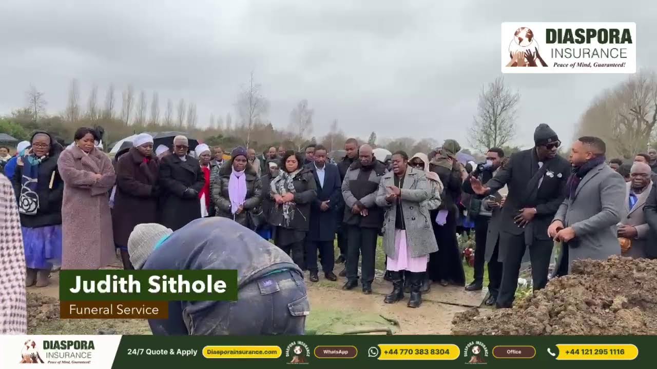 UK LIVE: Judith Sithole burial