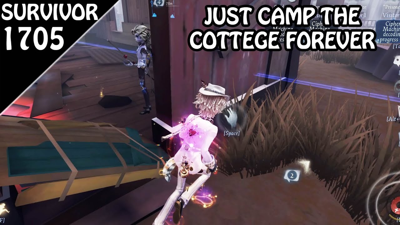 Simple trick to infinite kite against Cueist - #identityv