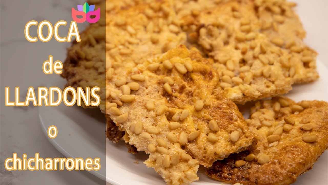 COCA de LLARDONS / chicharrones CASERA y TRADICIONAL | Cocinandoporlavida