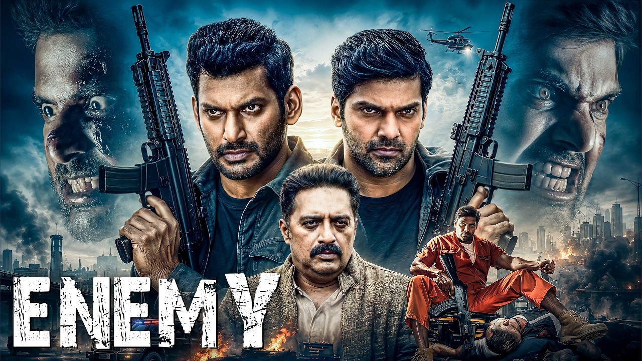 ENEMY New Released BLOCKBUSTER Hindi Dubbed Action Movie 2026 | Vishal, Arya, Prakash Raj, Mirnalini