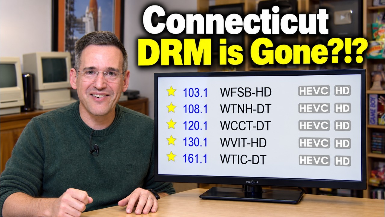 Zniknęło DRM w ATSC 3 / NextGen TV w Connecticut