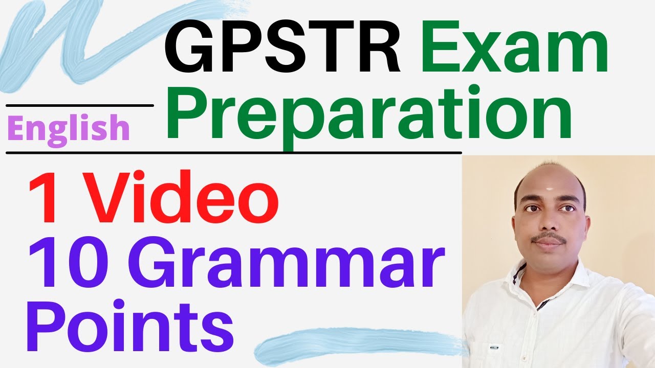 GPSTR Exam Preparation 1 | English Grammar Through Kannada | Competitive Exams | 10 Grammar Points |