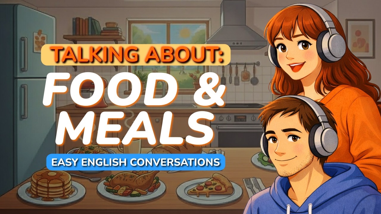 Talking About Food & Meals in English | Easy English Conversations