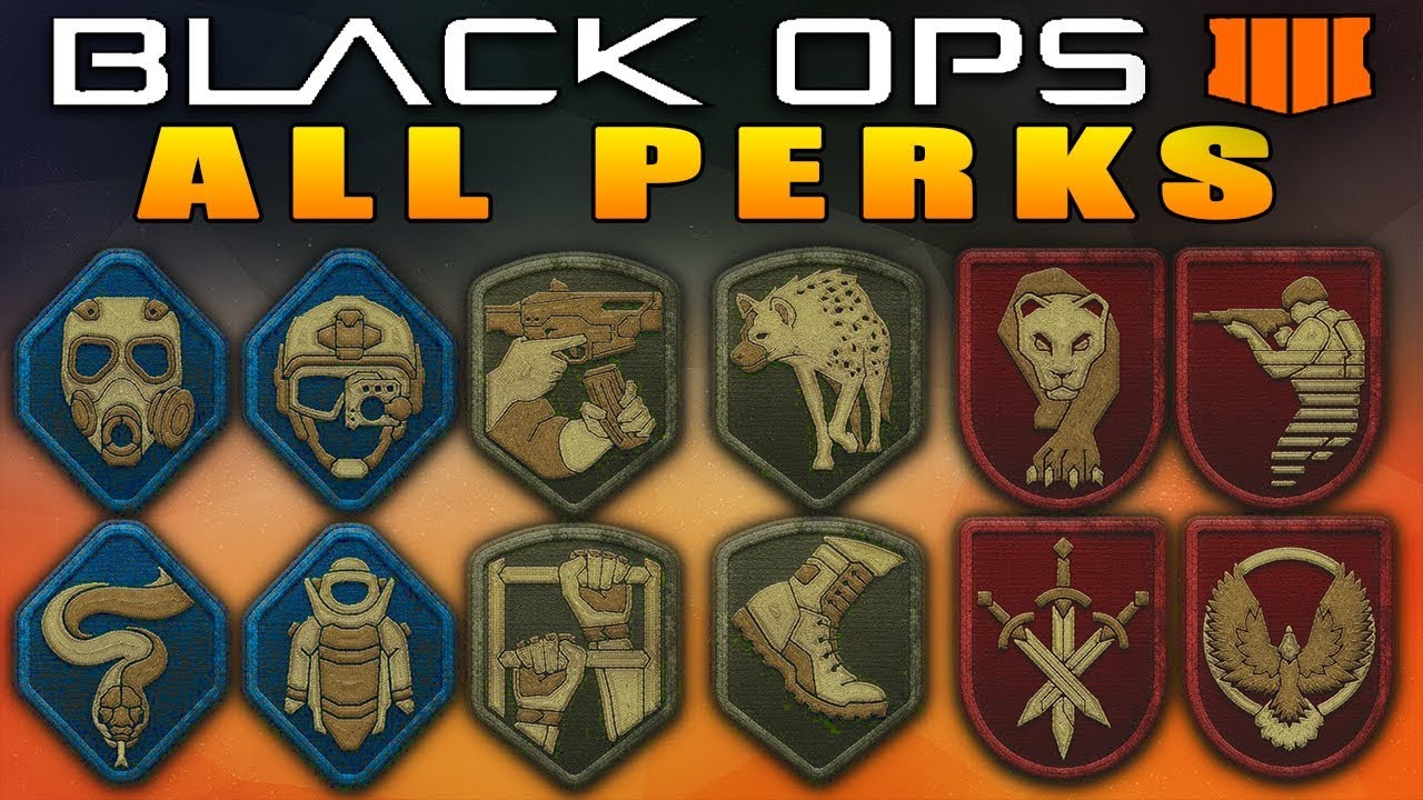 Every Perk In Call of Duty Black Ops 4 (COD BO4 All Perks)