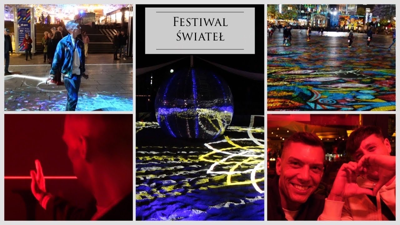 Nocne zwiedzanie festiwalu świateł!✨ Czy warto się wybrać?