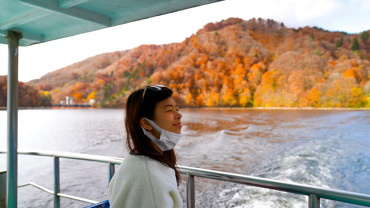 Lake Taihei and Santaki Falls, Kitaakita