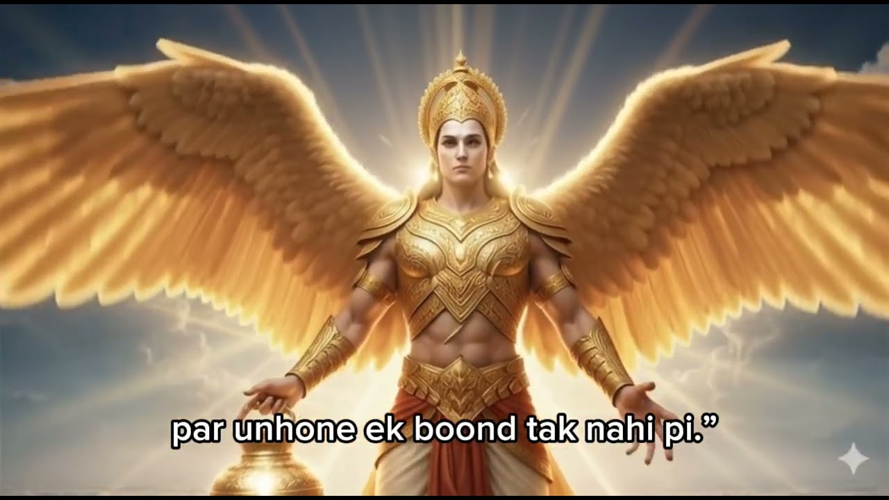  The Untold Story of Garud Bhagwan 🦅✨ Garud Ne Amrit Kyun Nahi Piya?” 