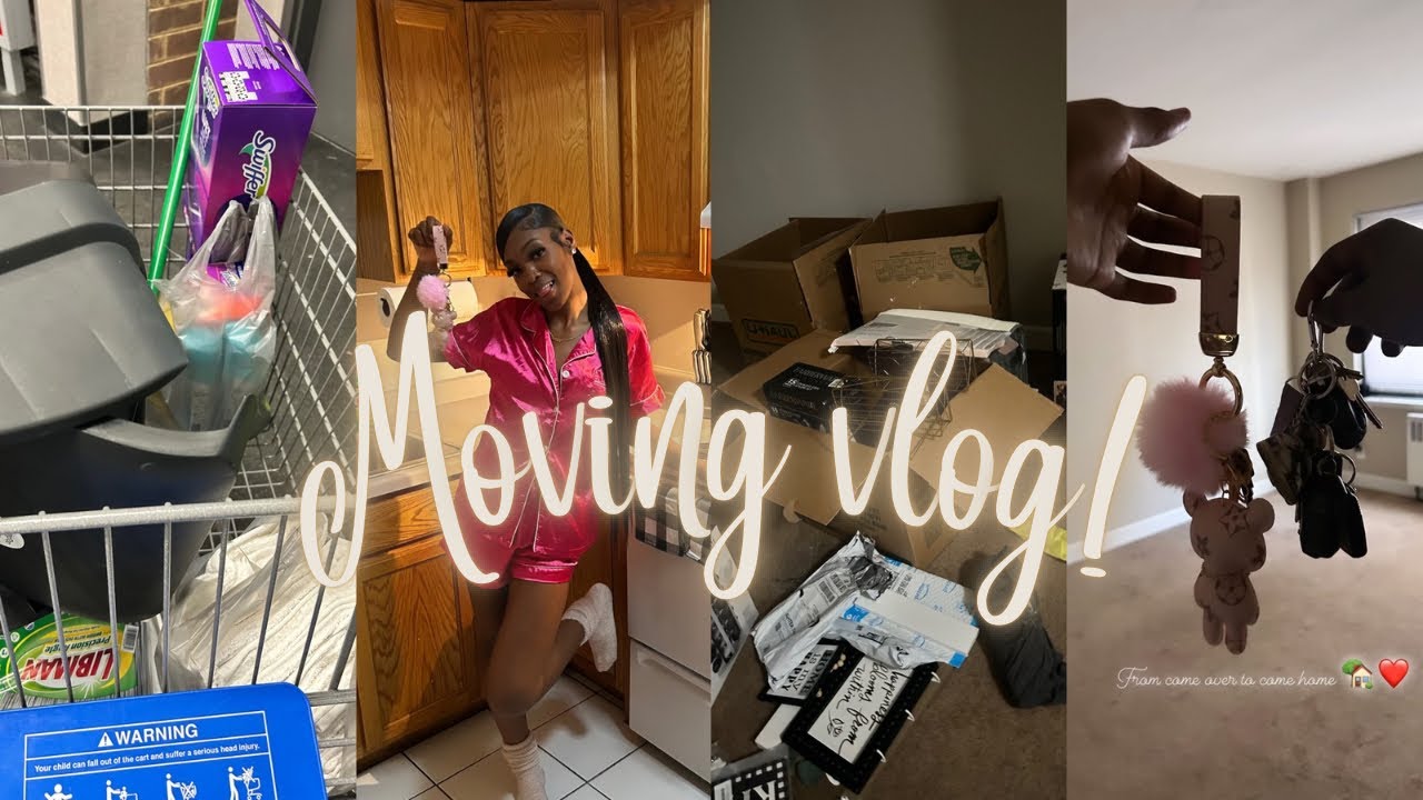 MOVING VLOG | moving into my first apartment at 18
