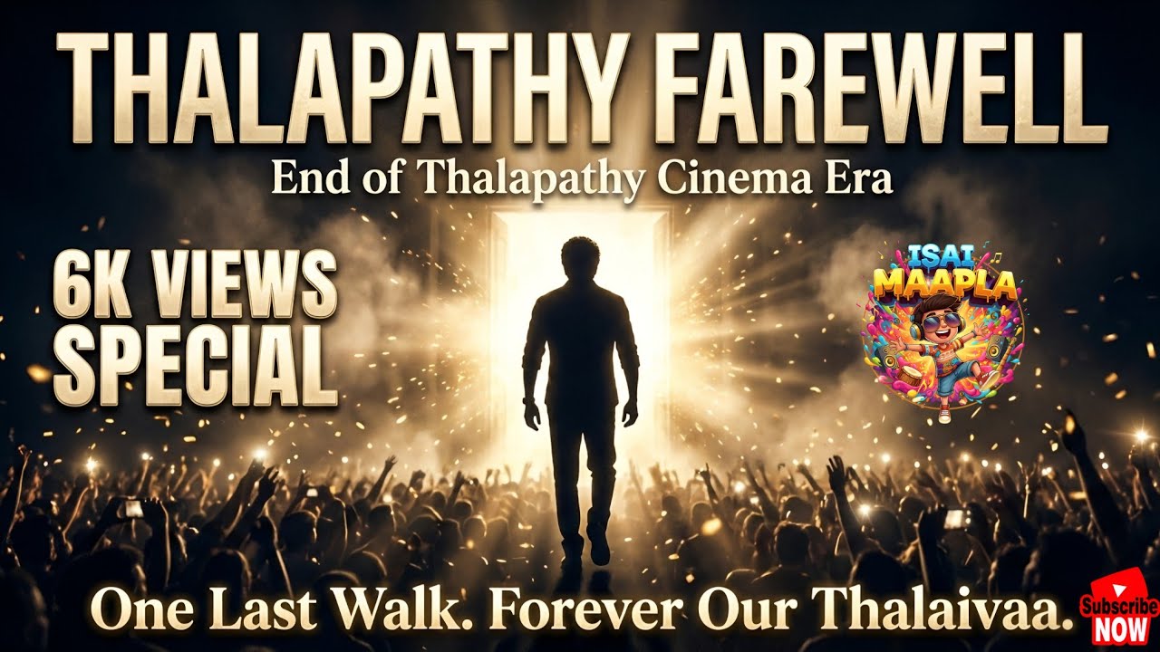 One Last Walk… Forever Our Thalaivaa | Thalapathy Farewell Anthem | Subscribe now | Thalapathy vijay