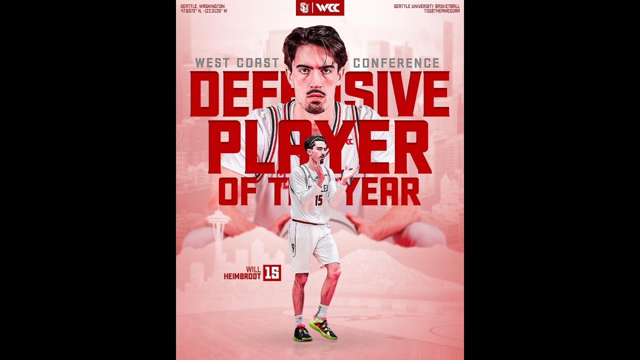 WCC Defensive Player of the Year Blocks '25-'26 Season - Will Heimbrodt