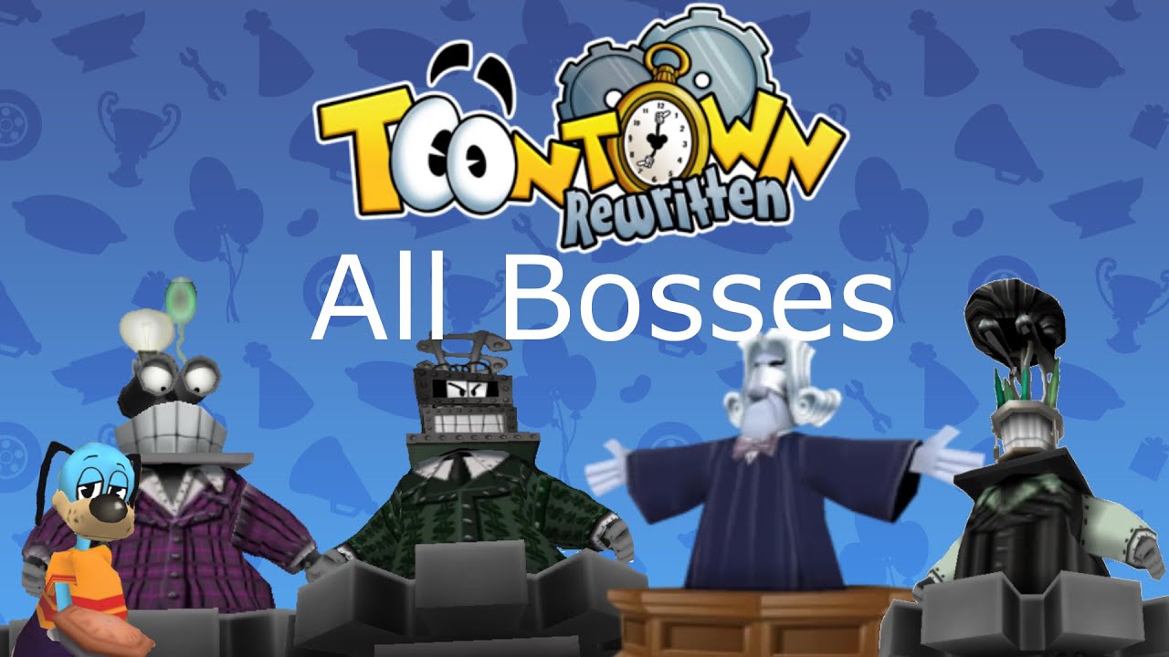 Toontown Rewritten: All Bosses