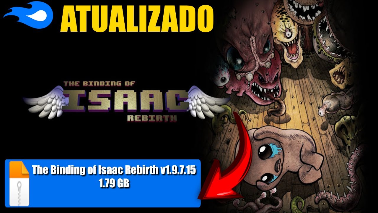 THE BINDING OF ISAAC REBIRTH ✔ no PC ATUALIZADO 2026!