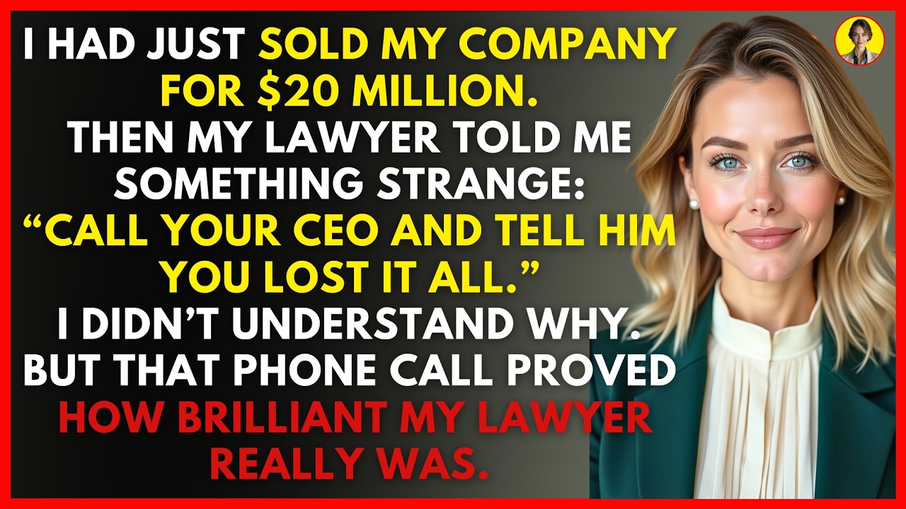 My Lawyer Told Me To Tell My CEO I Lost $20M — After The Call He Walked Right Into The Trap